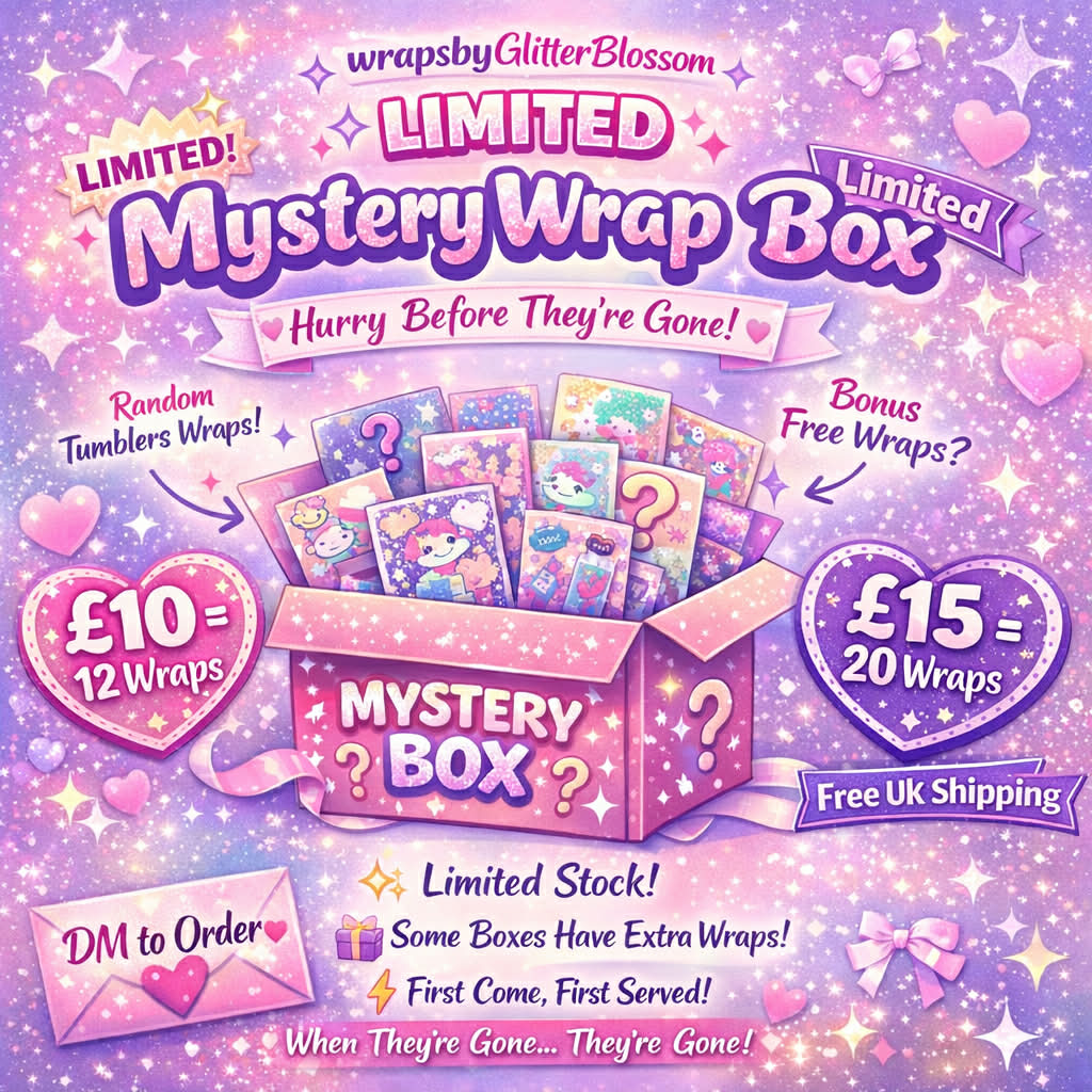 Mystery Wrap Box for 20 wraps FREE SHIPPING