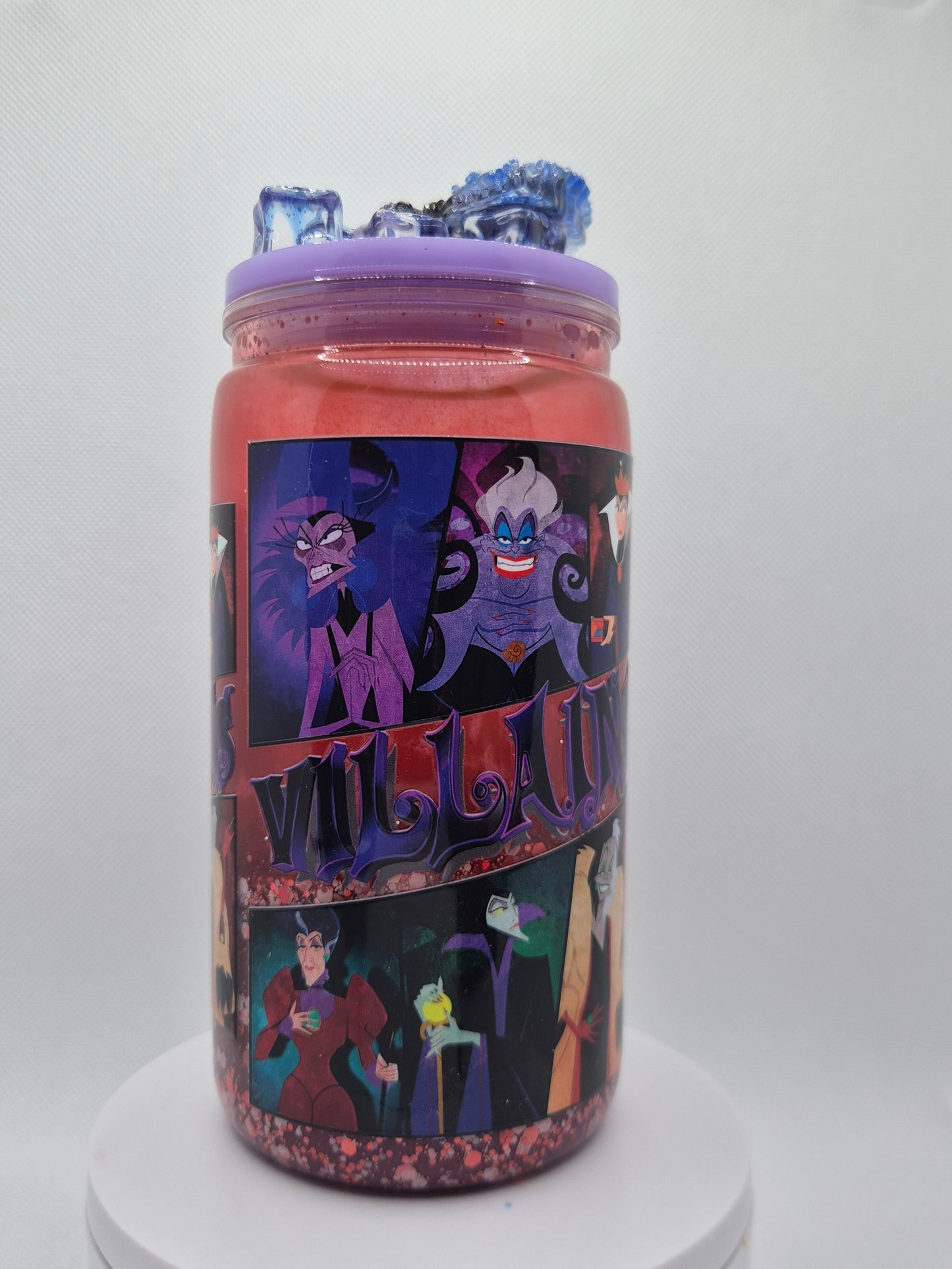 Villain in Princess movie lava drip 20oz