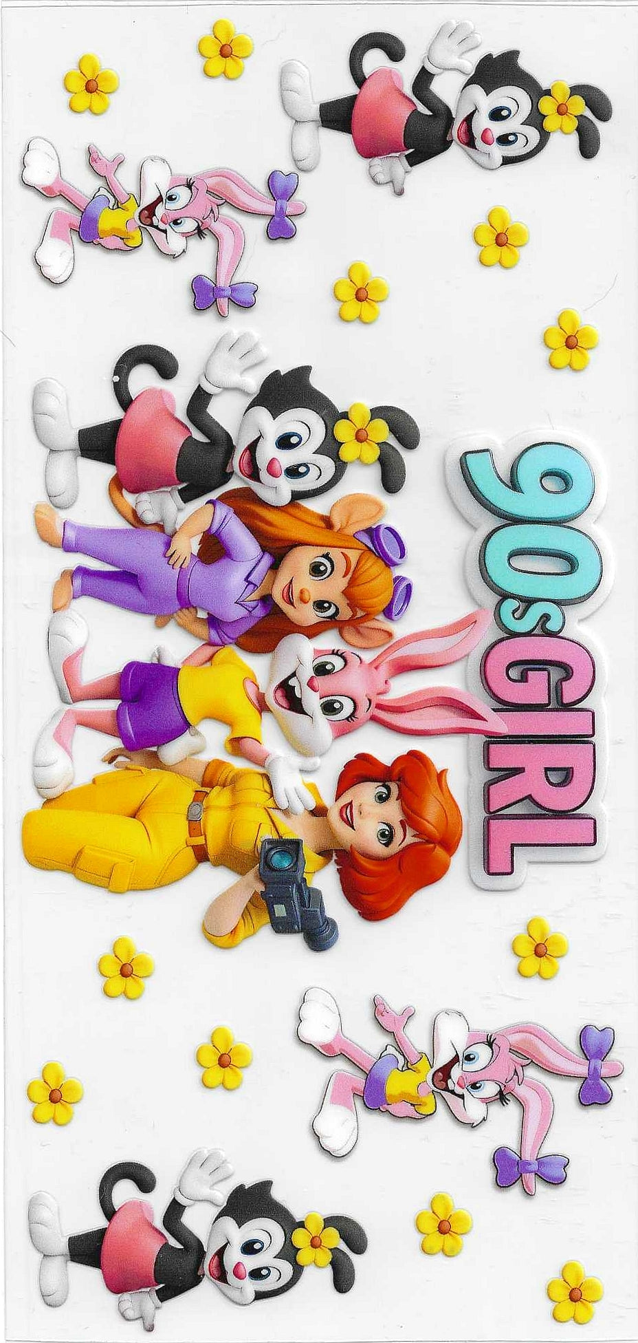 16oz wrap cute 90s cartoon