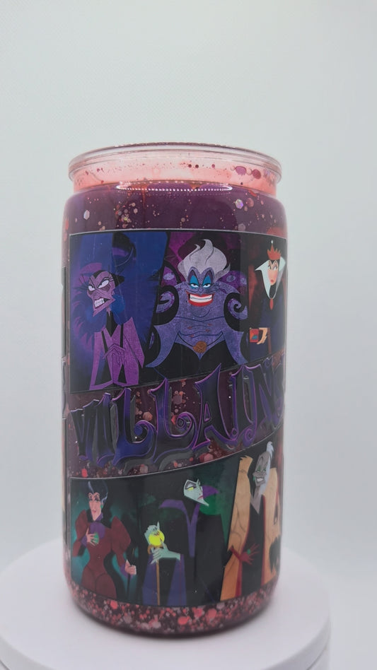 Villain in Princess movie lava drip 20oz