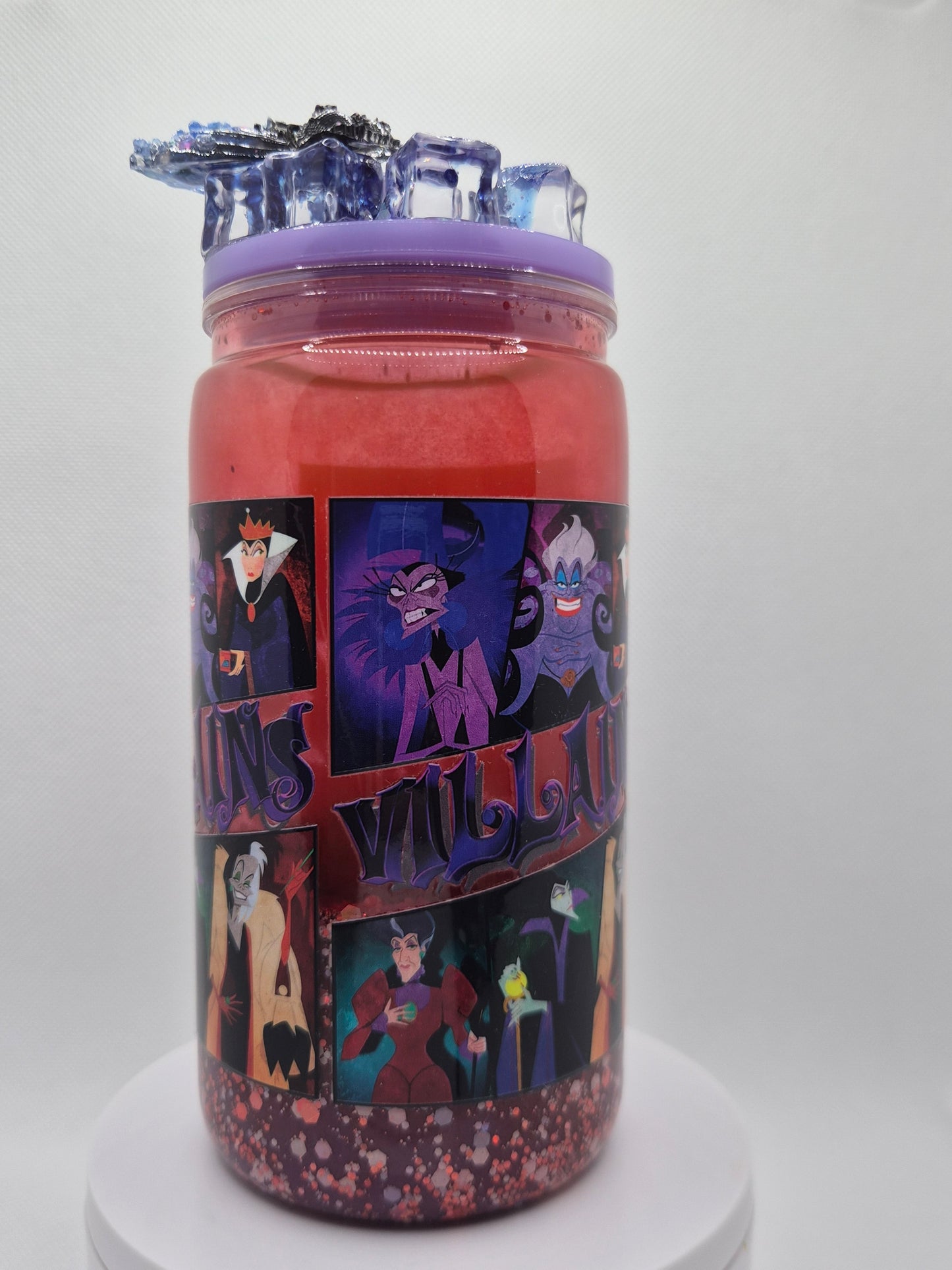 Villain in Princess movie lava drip 20oz