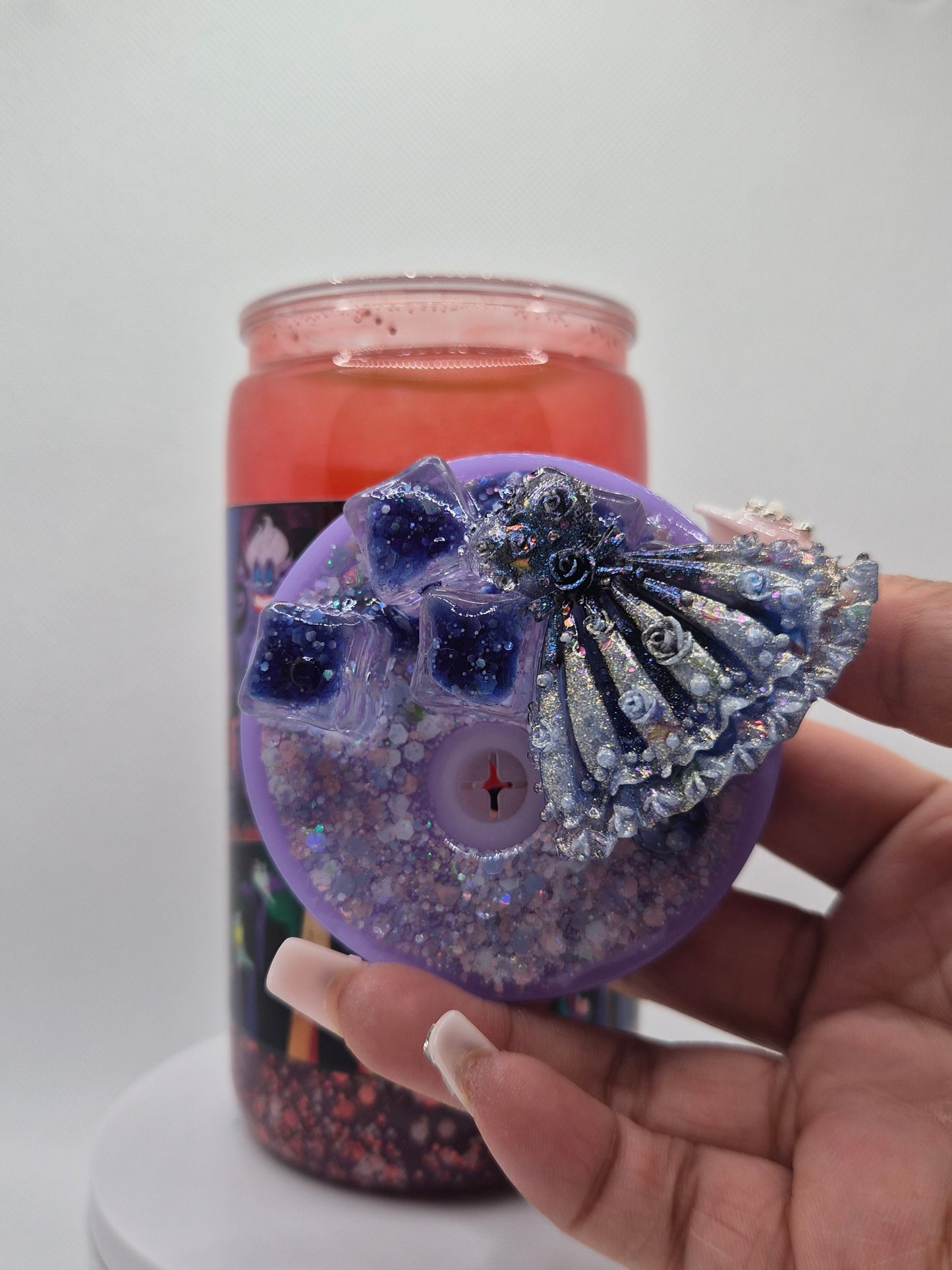 Villain in Princess movie lava drip 20oz