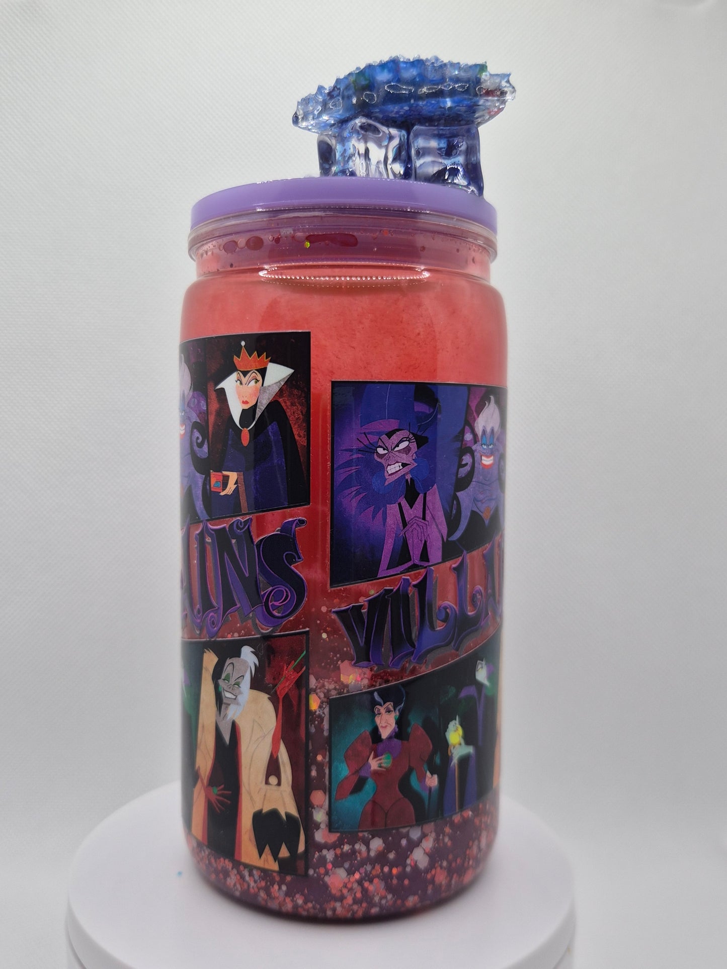 Villain in Princess movie lava drip 20oz