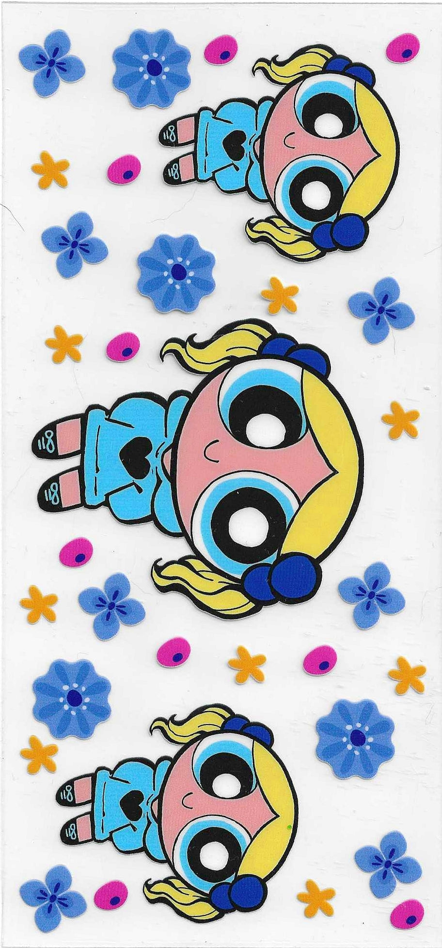 16oz wrap cute blue girl