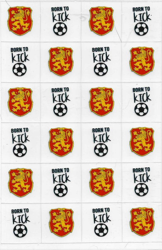 Kiss cut Football