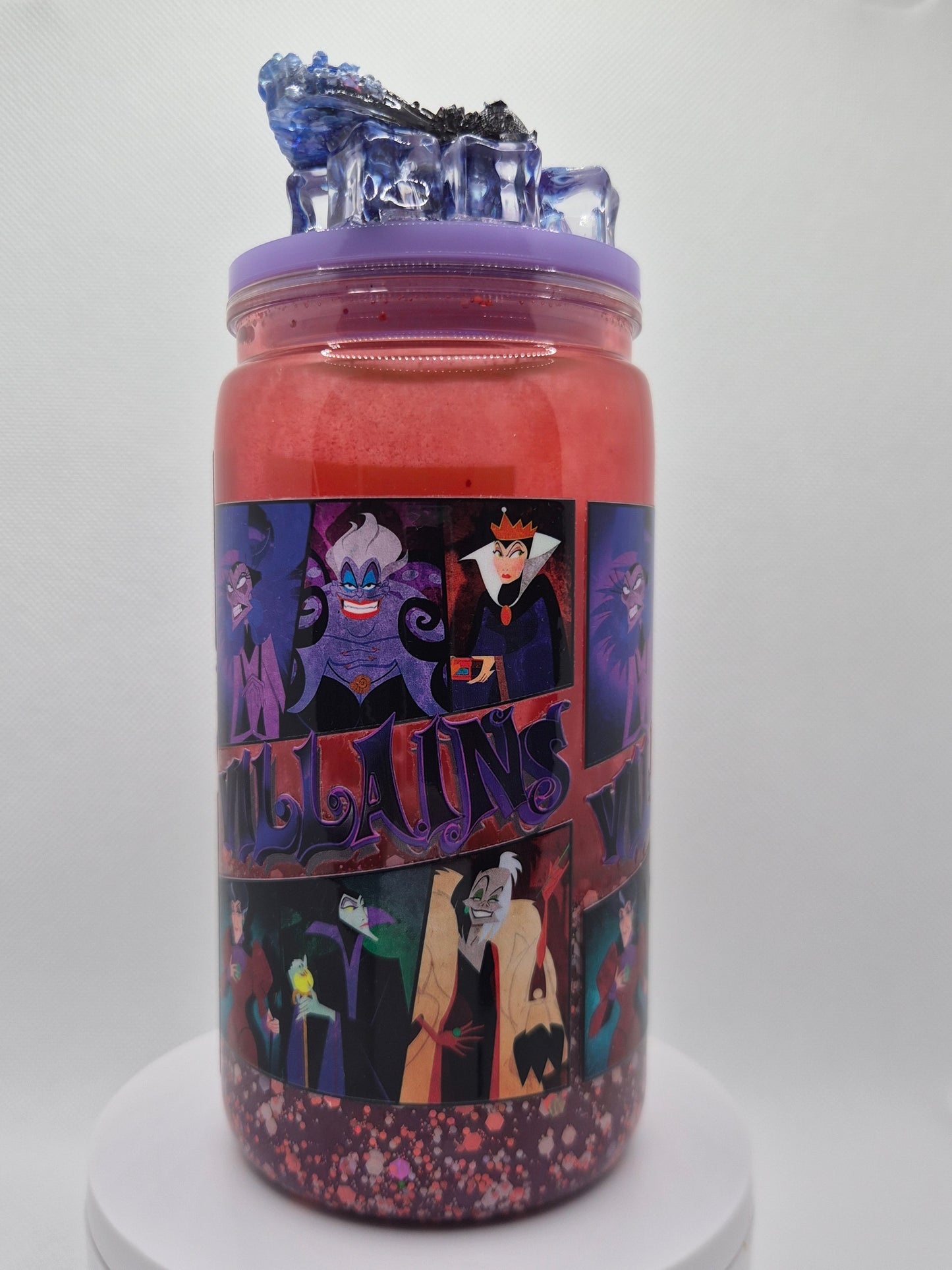 Villain in Princess movie lava drip 20oz