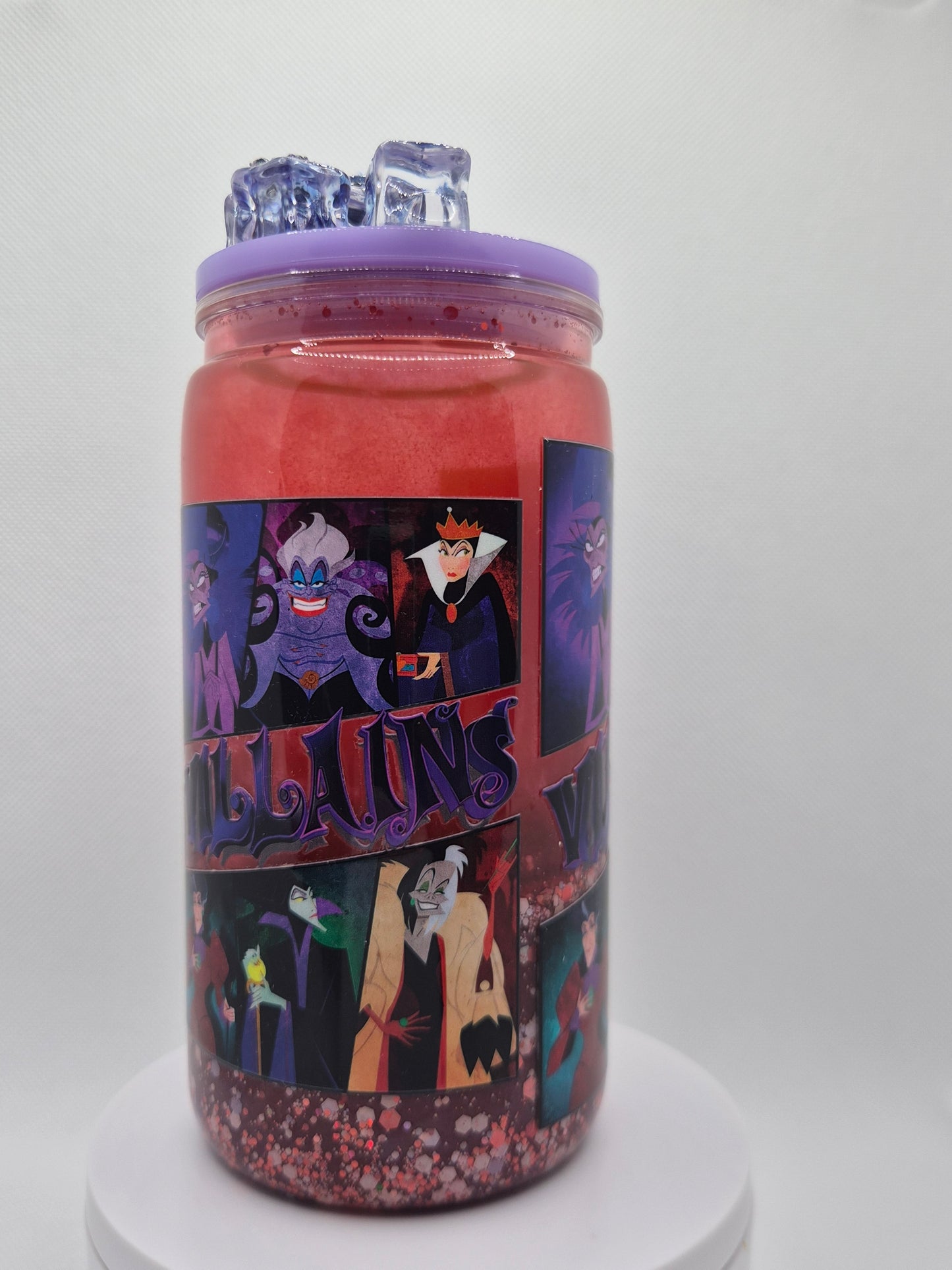 Villain in Princess movie lava drip 20oz