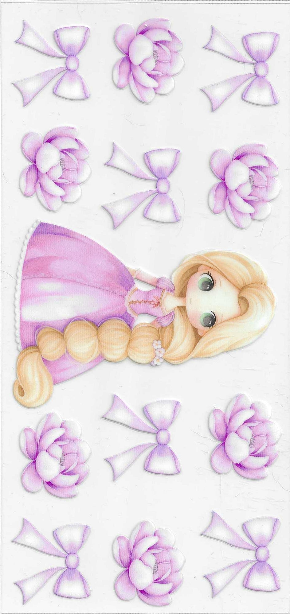 16oz wrap Long hair princess